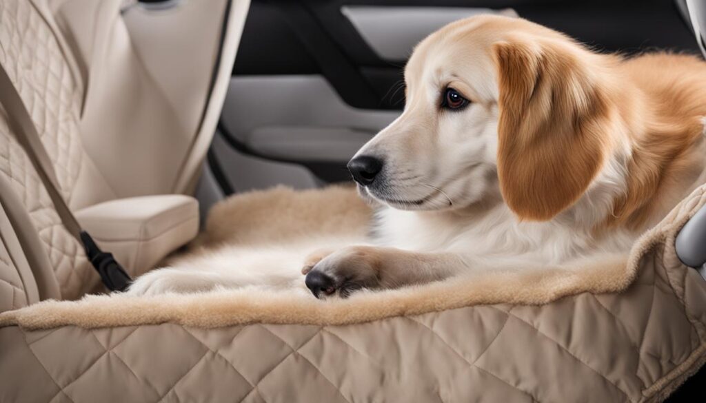 Housse protection poil chien