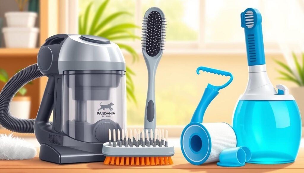 outils nettoyage poils animaux maison