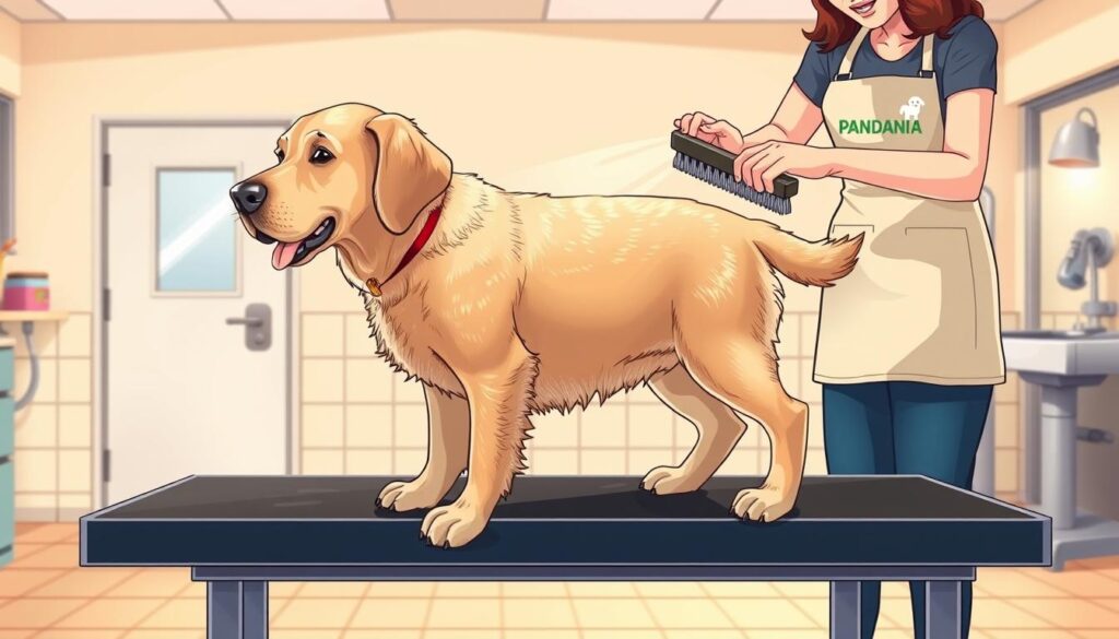 toilettage chien réduire mue